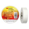 Scotch® Vinyl Color-Coding Electrical Tape 35, White 19mmx20m